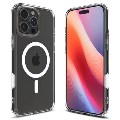 Spigen Ultra Hybrid T Mag MagSafe – dėklas, skirtas iPhone 16 Pro (baltas)