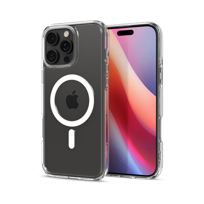 Spigen Ultra Hybrid Mag MagSafe – dėklas, skirtas „iPhone 16 Pro Max“ (baltas)