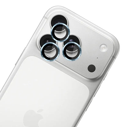 3mk Apsauga objektyvui Pro - Grūdintas stiklas kamerai skirta iPhone 17 Pro / iPhone 17 Pro Max (Vandenyno mėlyna)