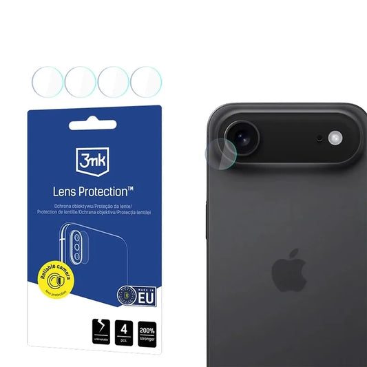 3mk Apsauginis stiklas kameros objektyvui iPhone Air (4 rinkiniai)