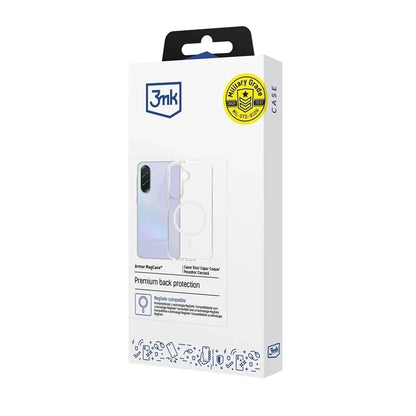 3mk Armor MagCase - Dėklas, skirtas Samsung Galaxy A37 (Skaidrus)