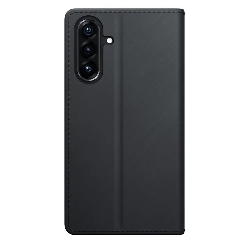 3mk Dėklas-piniginė – atverčiamas dėklas, skirtas Samsung Galaxy A57 (juodas)