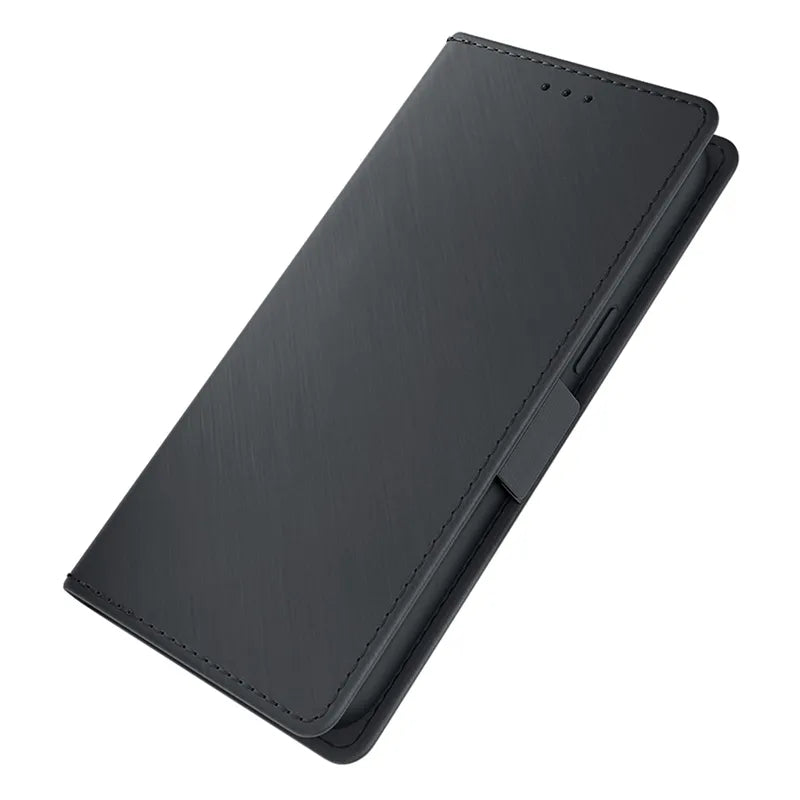 3mk Dėklas-piniginė – atverčiamas dėklas, skirtas Samsung Galaxy A57 (juodas)