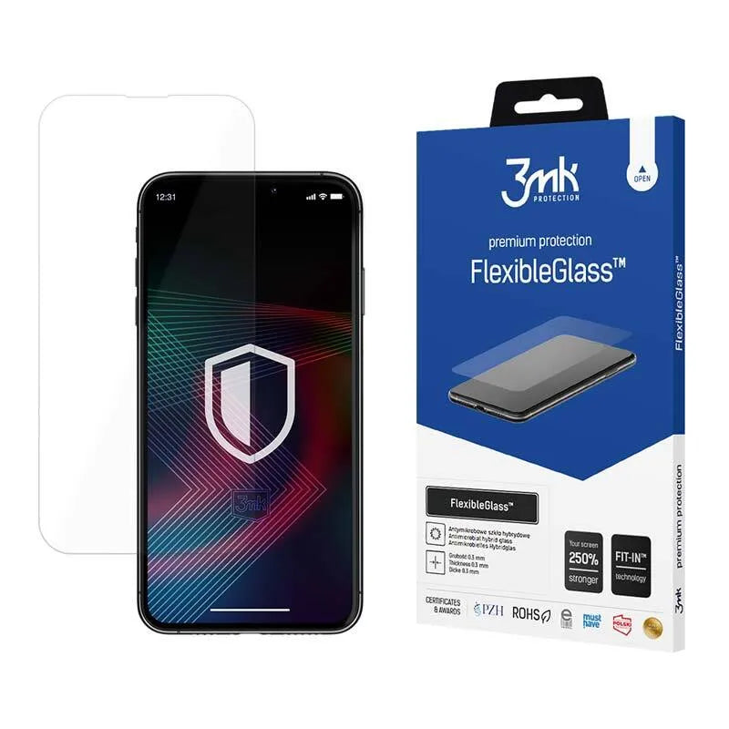 3mk FlexibleGlass – hibridinis stiklas, skirtas „iPhone 14 Plus“ / „iPhone 14 Pro Max“