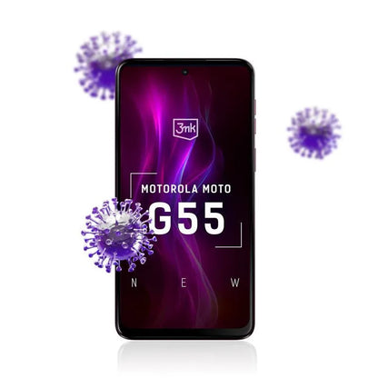 3mk FlexibleGlass - Hibridinis stiklas skirtas Motorola Moto G55 5G