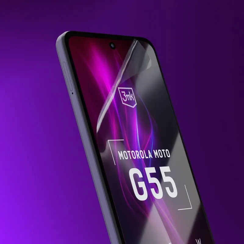 3mk FlexibleGlass - Hibridinis stiklas skirtas Motorola Moto G55 5G