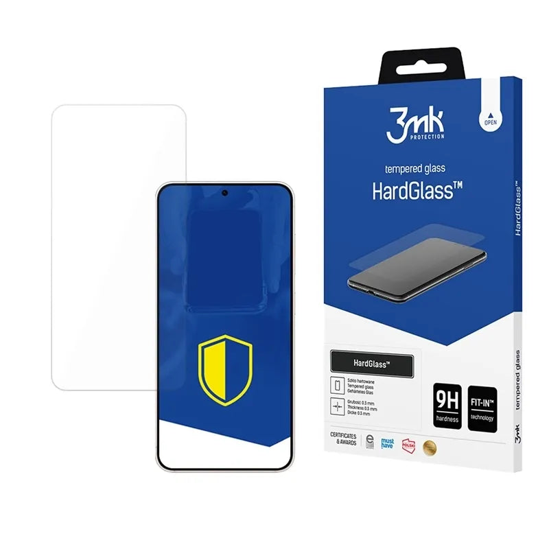 3mk HardGlass – apsauginis grūdintas stiklas, skirtas Samsung Galaxy S25 Edge
