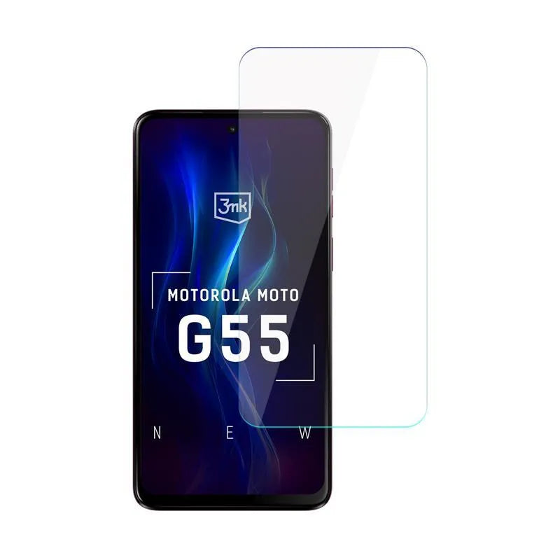 3mk HardGlass - grūdintas stiklas, skirtas Motorola Moto G55 5G