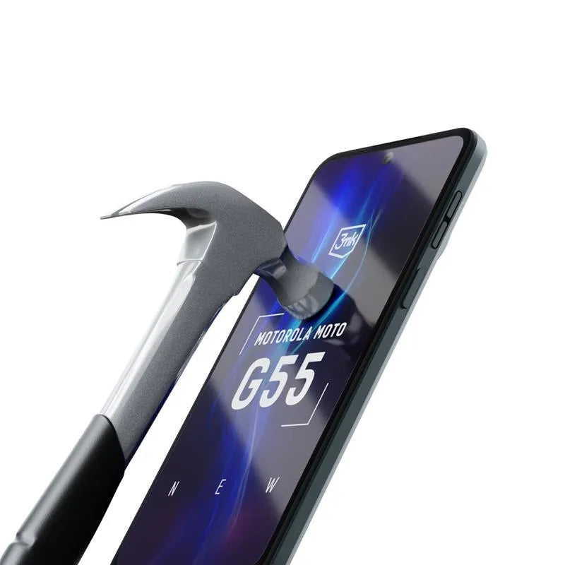 3mk HardGlass - grūdintas stiklas, skirtas Motorola Moto G55 5G
