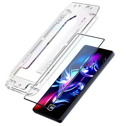 3mk HardGlass Max - Grūdintas stiklas su aplikatoriumi, skirtas iPhone Air (Juoda)