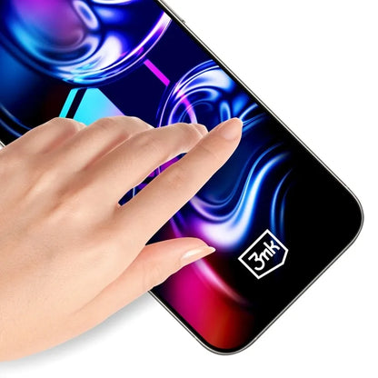 3mk HardGlass Max - Grūdintas stiklas su aplikatoriumi, skirtas iPhone Air (Juoda)