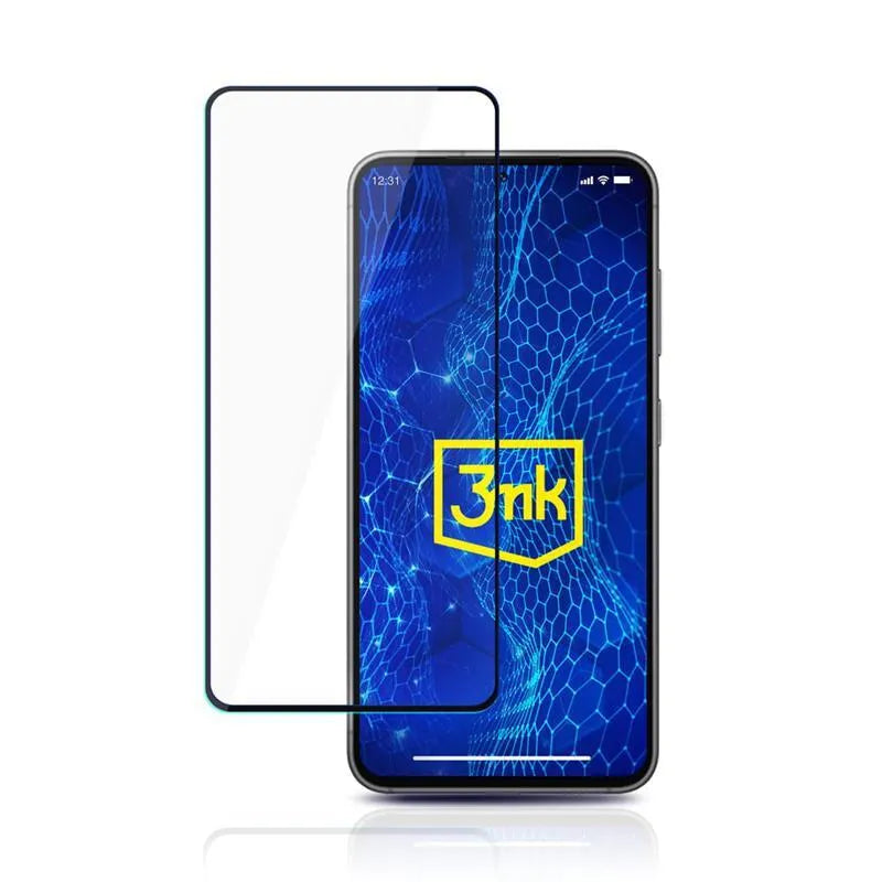 3mk HardGlass Max Lite – grūdintas stiklas, skirtas Samsung Galaxy S23 5G (juodas)