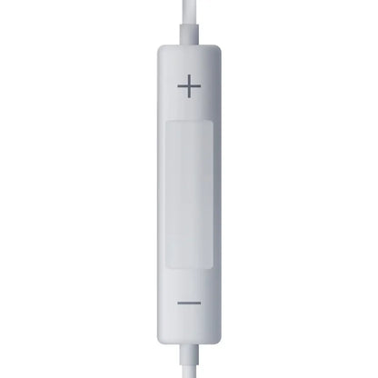 3mk laidinės USB-C ausinės – laidinės į ausis įstatomos ausinės (baltos)
