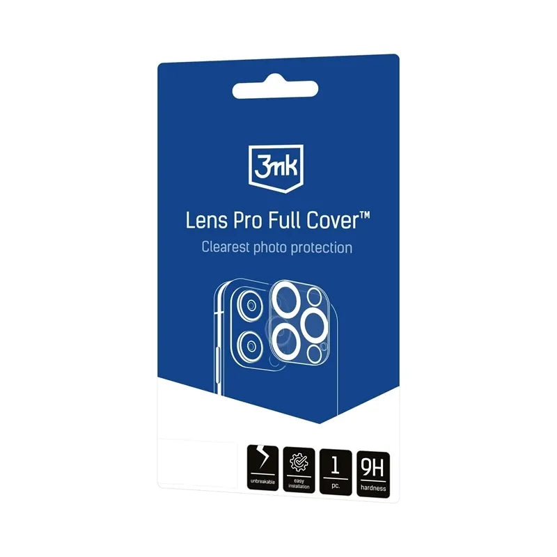 3mk Lens Pro Visiškas Padengimas - Kameros Objektyvo Stiklas iPhone Air