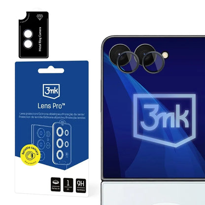 3mk Lens Protection Pro – fotoaparato lęšio stiklas, skirtas Samsung Galaxy Z Flip 8 (juodas)