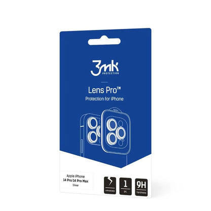 3mk Lens Protection Pro – fotoaparato objektyvo stiklas, skirtas iPhone 14 Pro / iPhone 14 Pro Max