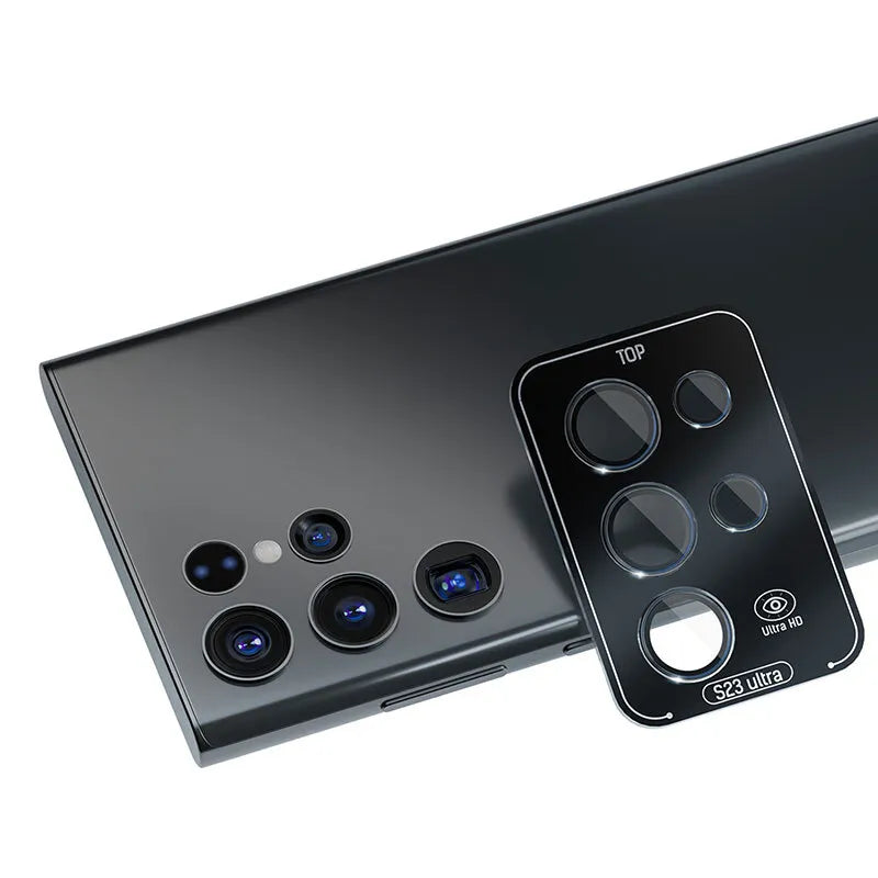 3mk Lens Protection Pro – Fotoaparato objektyvo stiklas, skirtas Samsung Galaxy S24 Ultra (Juodas)