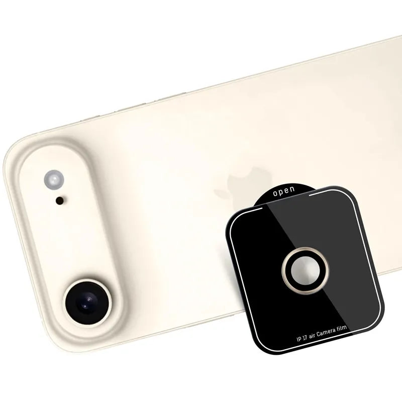 3mk Objektyvo apsauga Pro – Kameros objektyvo stiklas iPhone Air (Titano auksas)