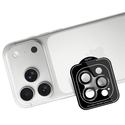 3mk Objektyvo apsauga Pro - Kameros objektyvo stiklas, skirtas iPhone 17 Pro / iPhone 17 Pro Max (Titano pilka)