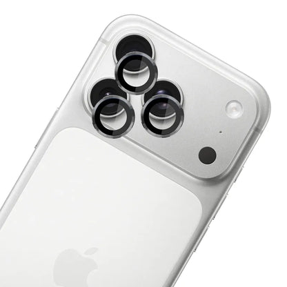 3mk Objektyvo apsauga Pro - Kameros objektyvo stiklas, skirtas iPhone 17 Pro / iPhone 17 Pro Max (Titano pilka)