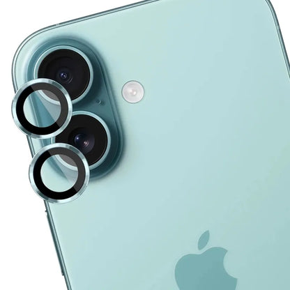 3mk Objektyvo apsauga Pro – Kameros objektyvo stiklas, skirtas iPhone 17 (Žalias)