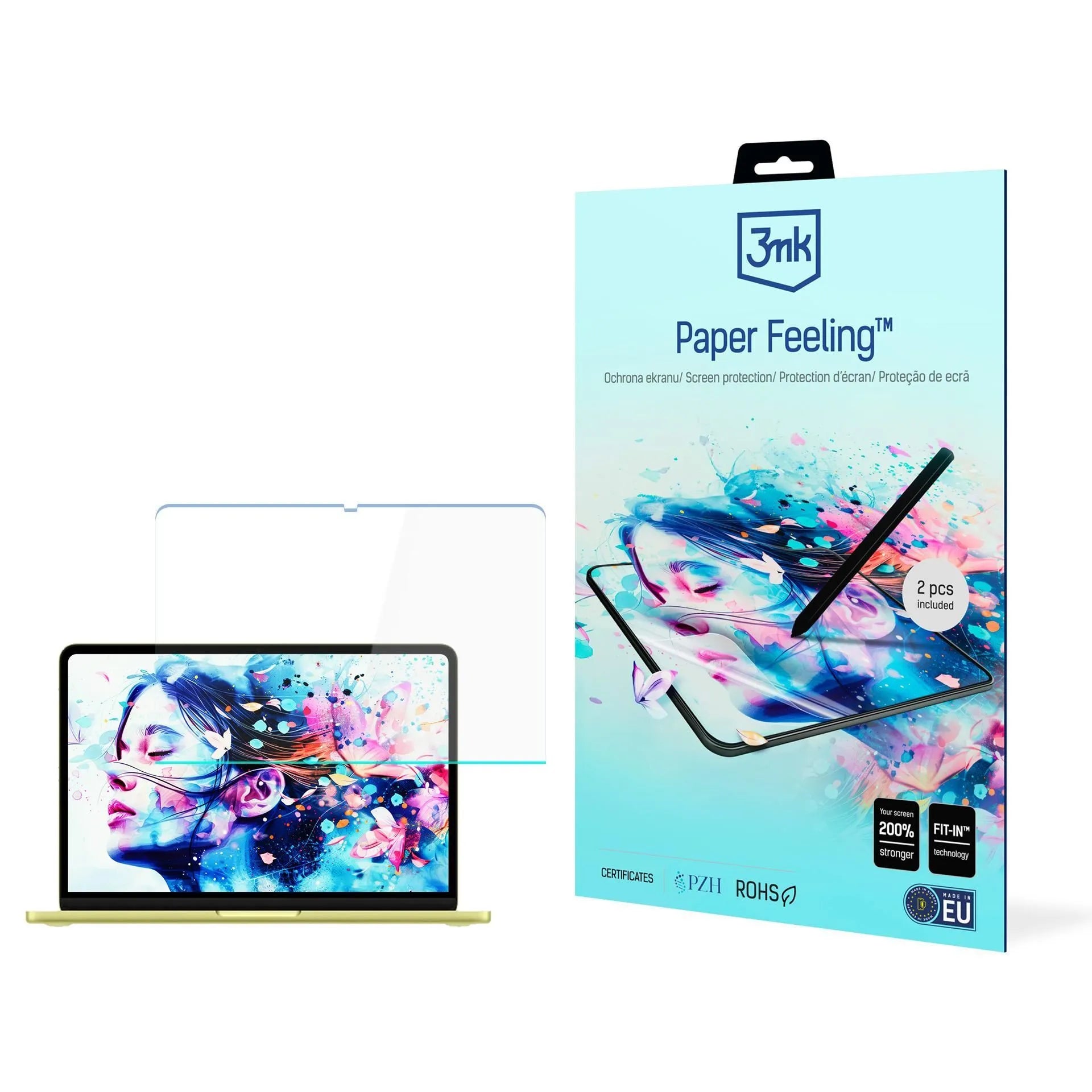 3mk Paper Feeling – Apsauginė plėvelė Apple MacBook Neo (A18 Pro) kompiuteriui