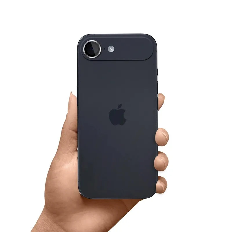 3mk Pro objektyvo apsauga – Kameros stiklas iPhone Air (Sidabrinis)