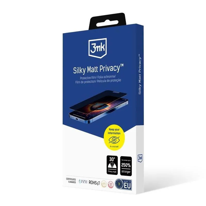 3mk Silky Matt Privacy – matinė privatumo plėvelė, skirta „Samsung Galaxy S25“
