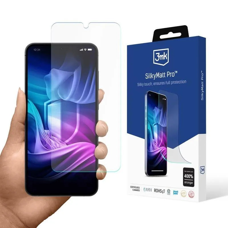 3mk Silky Matt Pro – matinė apsauginė plėvelė, skirta Samsung Galaxy S25