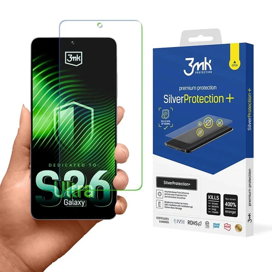 3mk SilverProtection+ – Apsauginė plėvelė, skirta Samsung Galaxy S26 Ultra