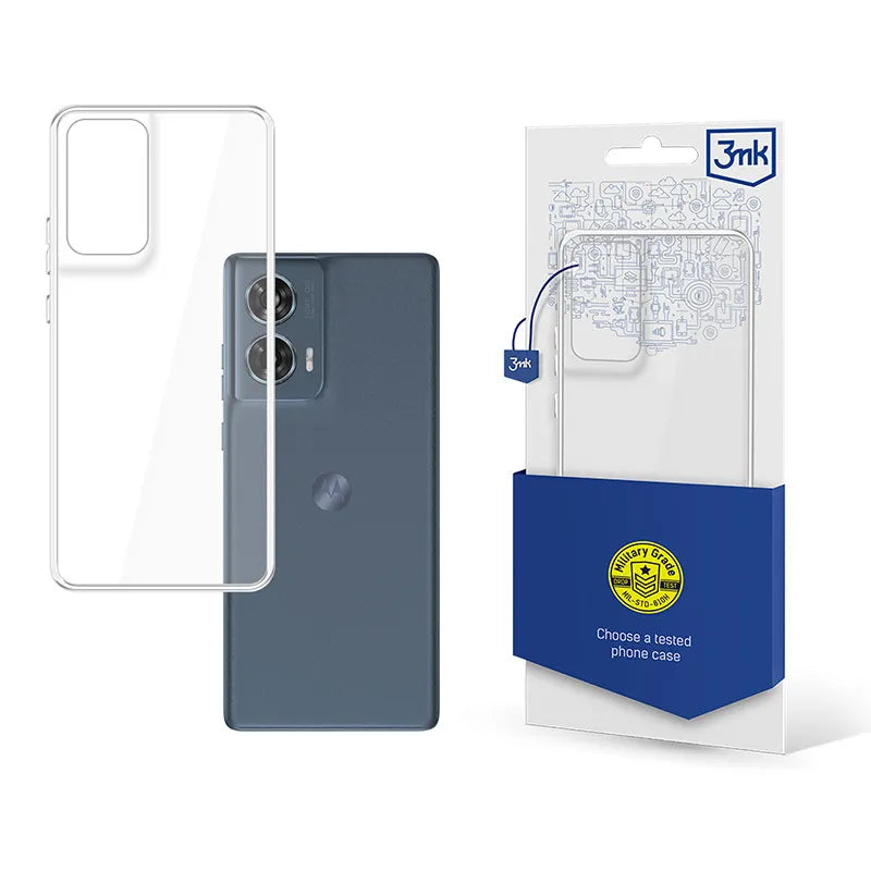3mk skaidrus dėklas – dėklas, skirtas „Motorola Edge 50 Fusion“ (skaidrus)