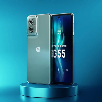 3mk skaidrus dėklas – dėklas, skirtas „Motorola Moto G55 5G“ (skaidrus)