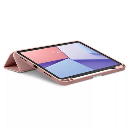 Spigen Urban Fit – dėklas, skirtas iPad Air 11" M3 (2025) / M2 (2024) / iPad Air 10.9" (5–4 kartos) (2022–2020) (rožinio aukso spalvos)