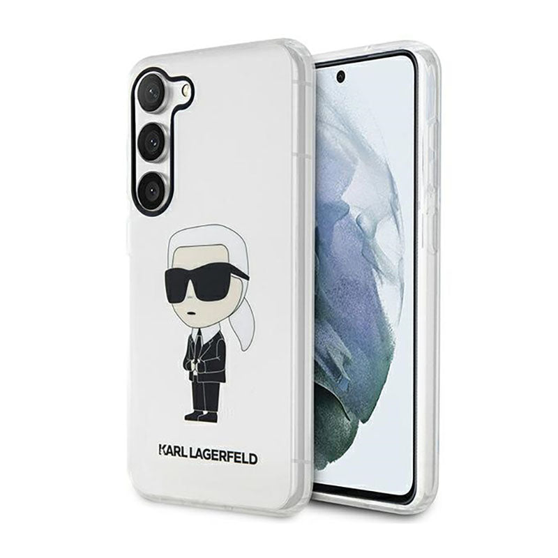 Karl Lagerfeld IML NFT Ikonik – dėklas, skirtas „Samsung Galaxy S23+“ (permatomas)