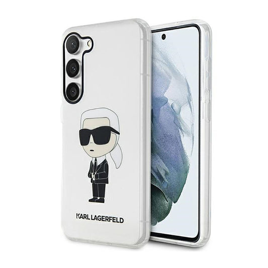 Karl Lagerfeld IML NFT Ikonik – dėklas, skirtas „Samsung Galaxy S23+“ (permatomas)