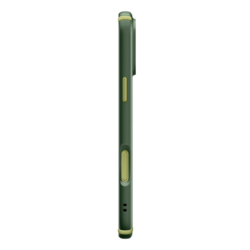 Spigen Nano Pop Hybrid Mag MagSafe dėklas, skirtas iPhone 17 Pro (Avo Green)