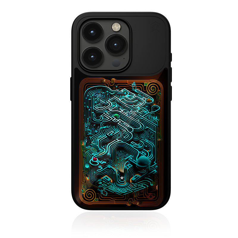 STM Reveal Warm MagSafe – dėklas iPhone 15 Pro (Black Realm)