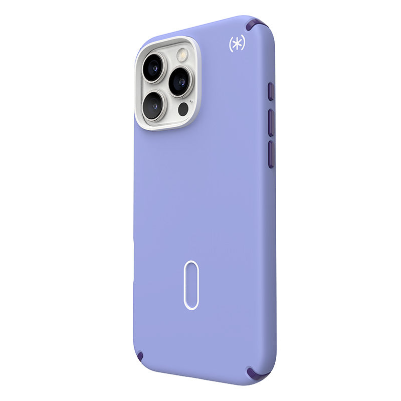 Speck Presidio2 Pro ClickLock & MagSafe – dėklas, skirtas „iPhone 16 Pro Max“ (Future Lavender / Cassis Purple / White)