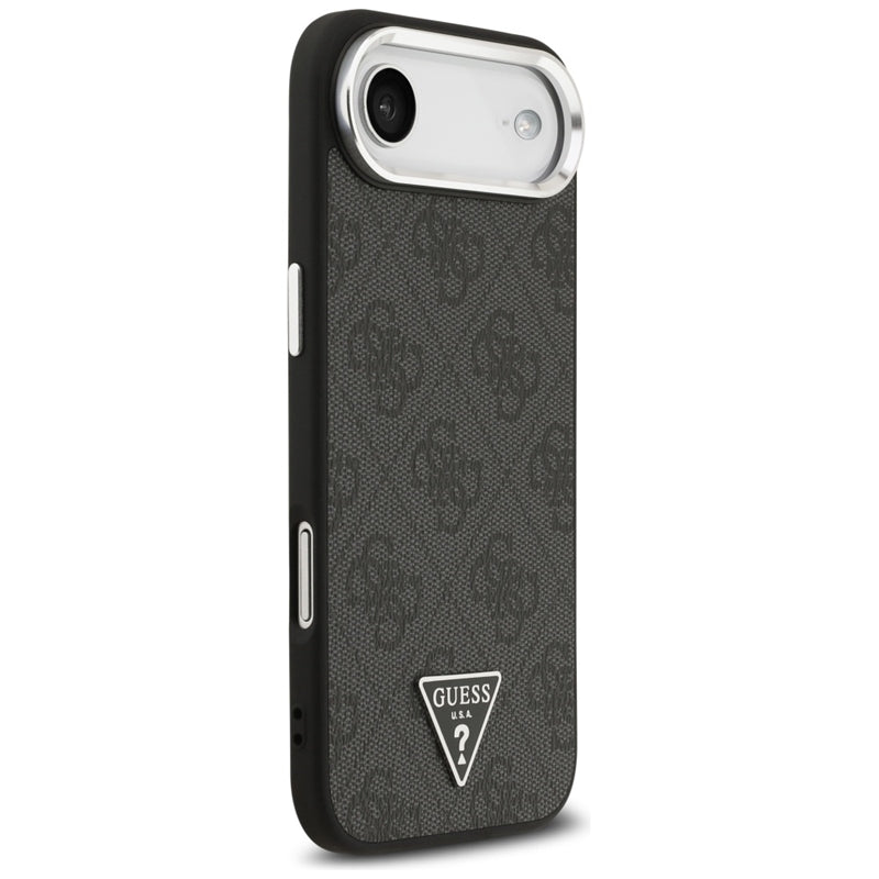 Guess 4G Triangle Logo MagSafe dėklas iPhone Air (juodas)