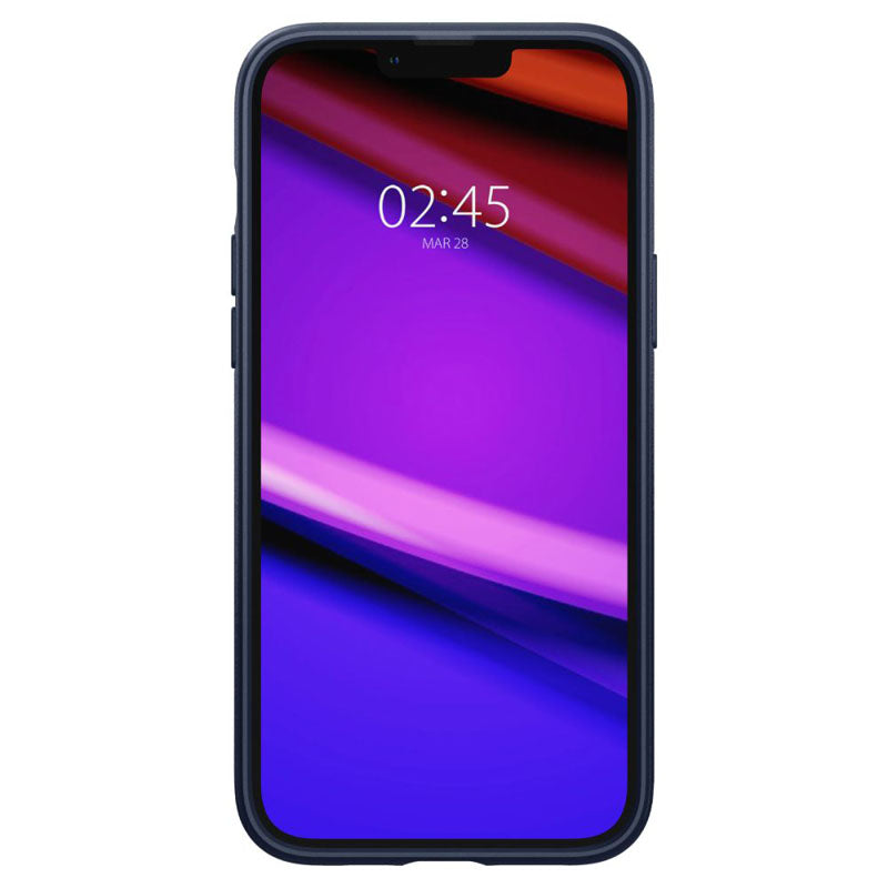 Spigen Mag Armor - dėklas, skirtas „iPhone 14 Plus“ (tamsiai mėlyna)