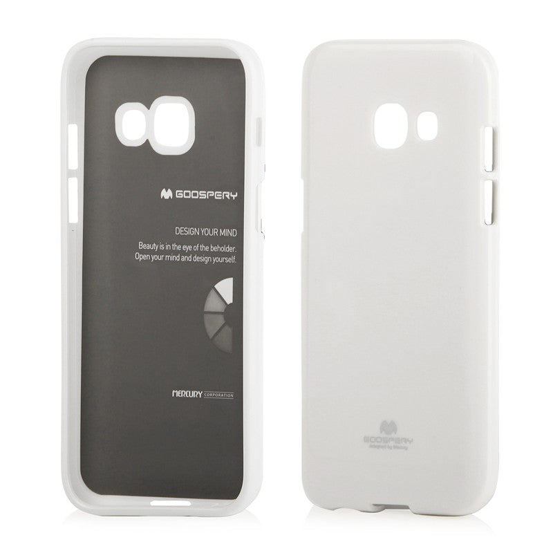 Mercury Jelly – dėklas Samsung Galaxy A3 (2017) (baltas)