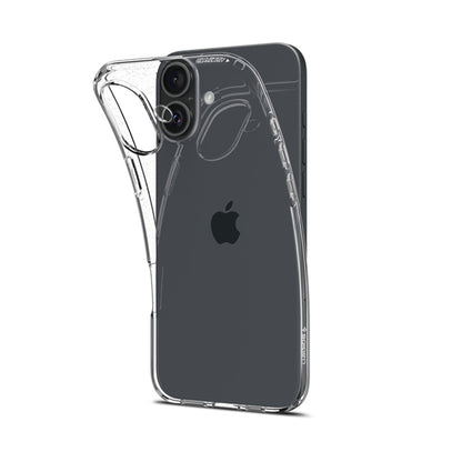 Spigen Liquid Crystal – Dėklas skirtas iPhone 16 (Skaidrus)