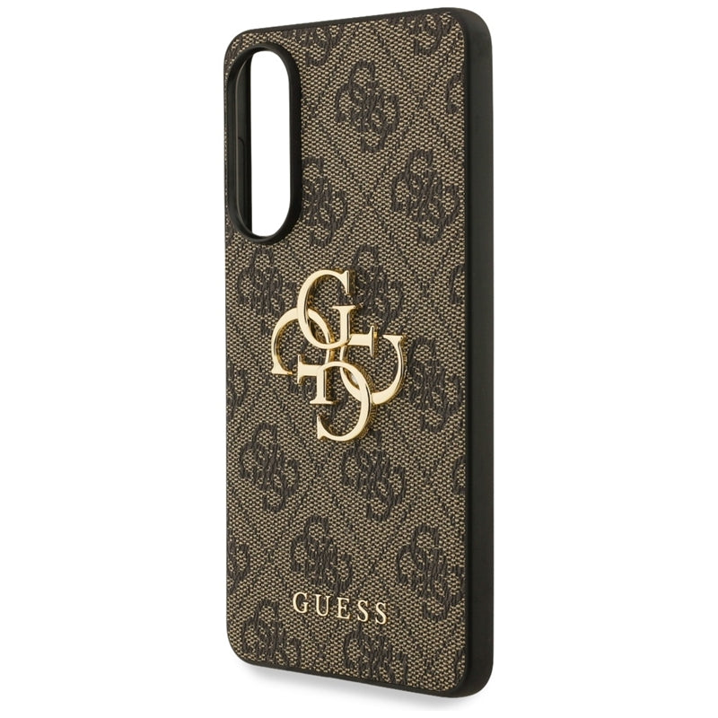 Guess Big 4G Logo Classic Logo - dėklas Samsung Galaxy S25 Edge (ruda)