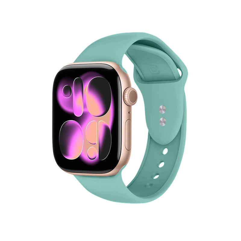 Crong Liquid – dirželis skirtas Apple Watch 38/40/41/42mm (Turkio spalva)