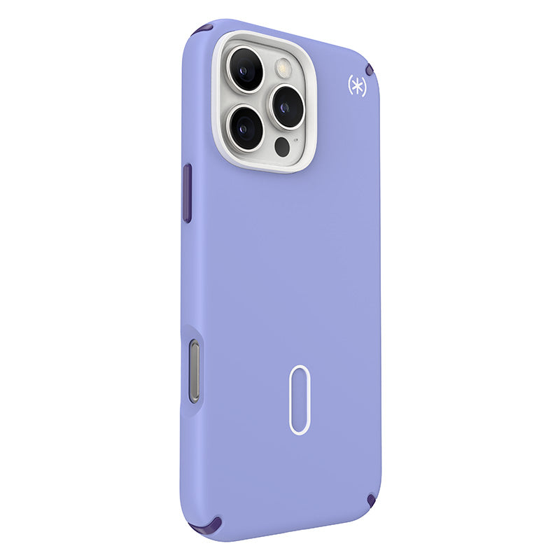 Speck Presidio2 Pro ClickLock & MagSafe – dėklas, skirtas „iPhone 16 Pro Max“ (Future Lavender / Cassis Purple / White)