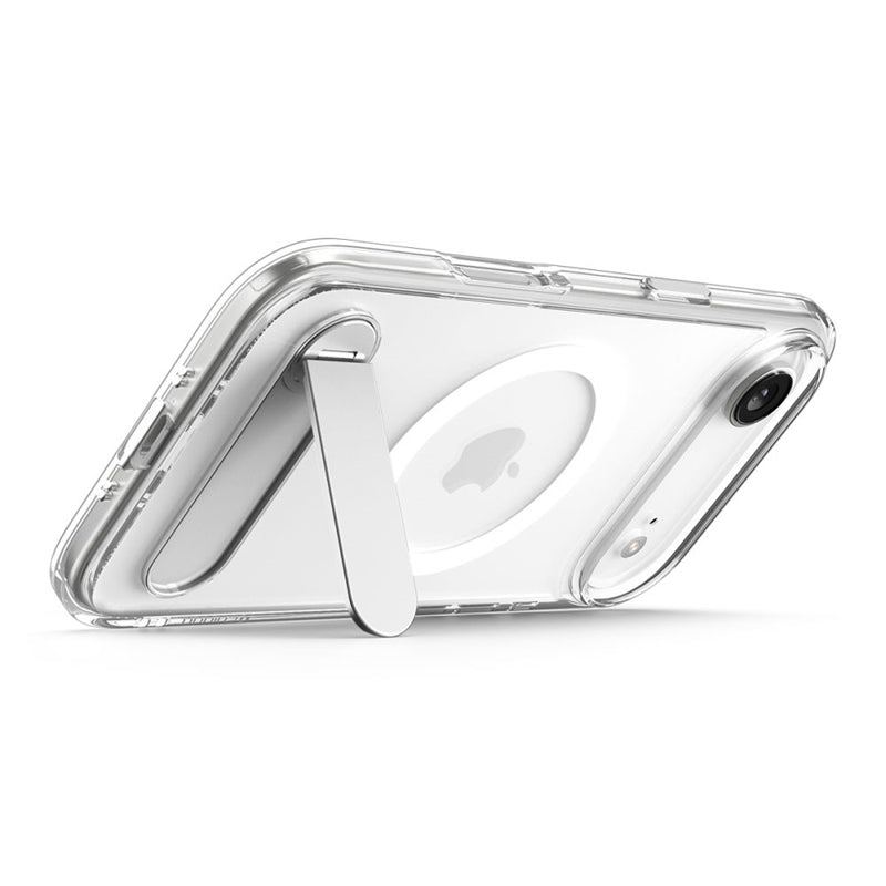 Spigen Ultra Hybrid S Mag MagSafe - Dėklas, skirtas iPhone Air (Skaidrus/Baltas)