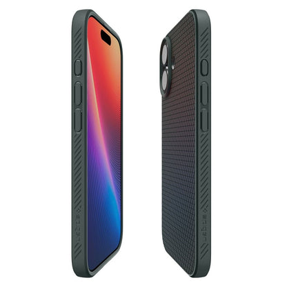 Spigen Liquid Air - Dėklas iPhone 17 (Vandenyno gelmių žalias)