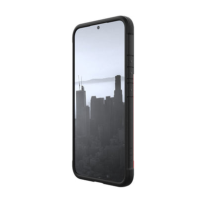 X-Doria Raptic Shield Pro – dėklas, skirtas „Samsung Galaxy S22+ 5G“ (su antimikrobine apsauga) (raudonas)