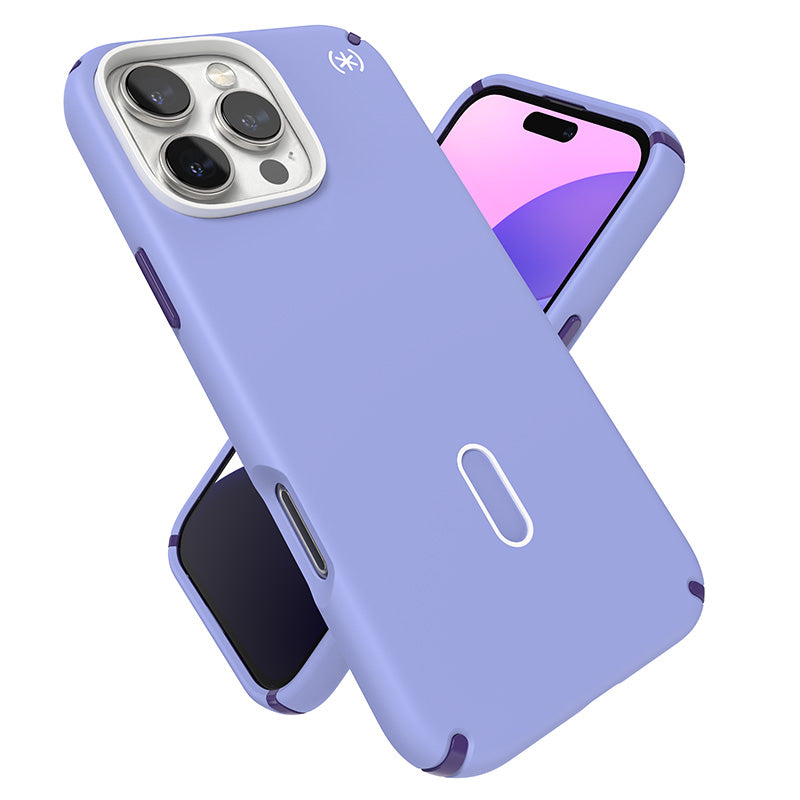 Speck Presidio2 Pro ClickLock & MagSafe – dėklas, skirtas „iPhone 16 Pro Max“ (Future Lavender / Cassis Purple / White)