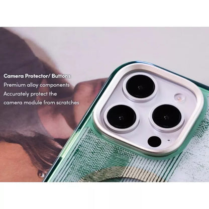 Moshi iGlaze MagSafe – dėklas iPhone 16 Pro (rūko baltumo)